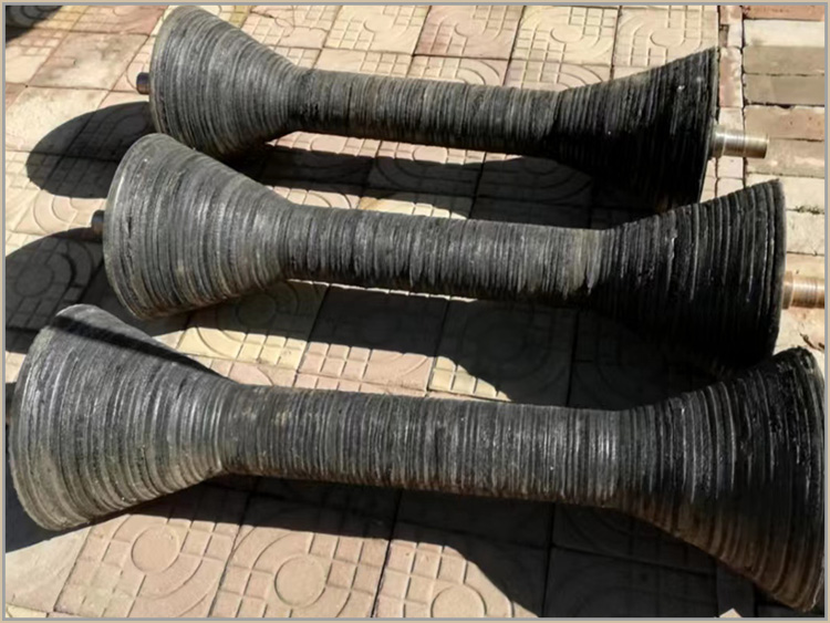 喇叭头橡胶滚筒